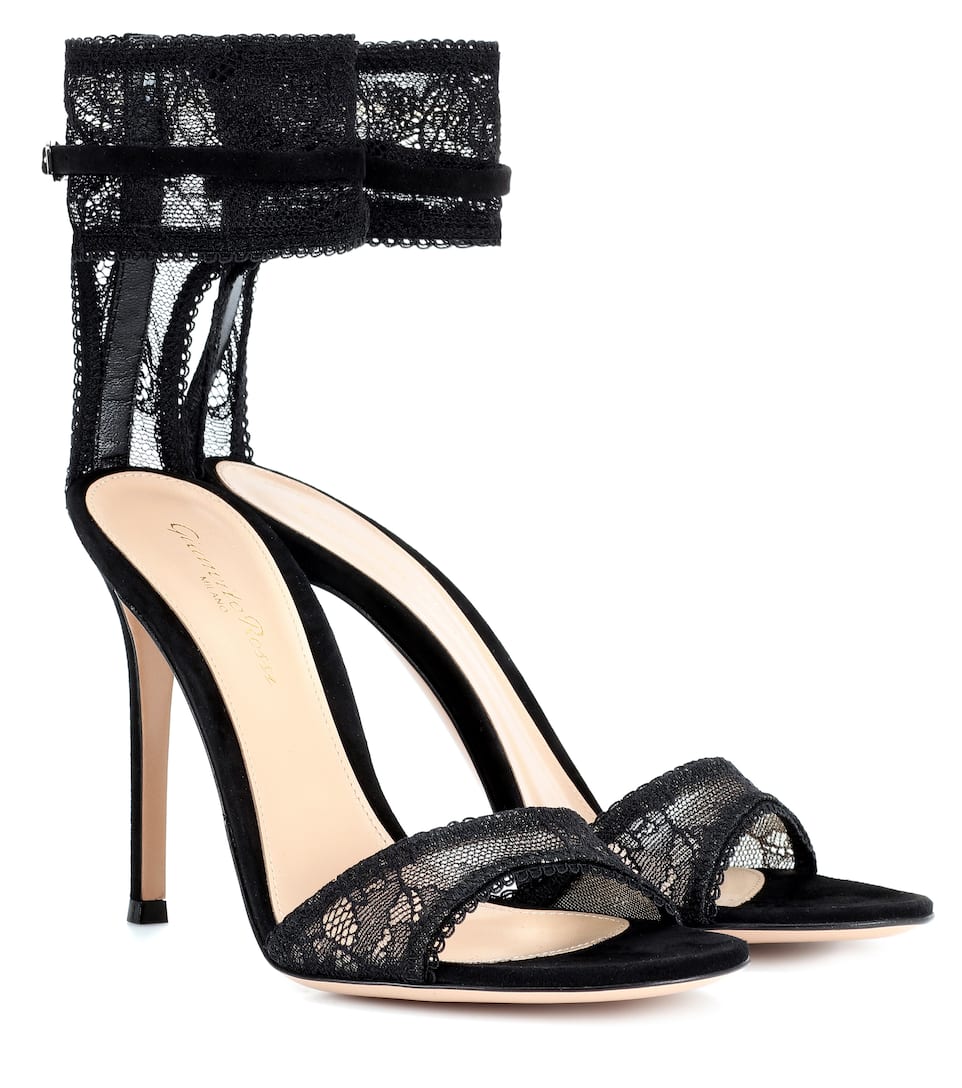 gianvito rossi lace sandals