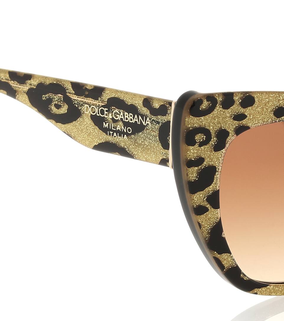 Leopard Print Cat Eye Sunglasses Dolce Gabbana Mytheresa
