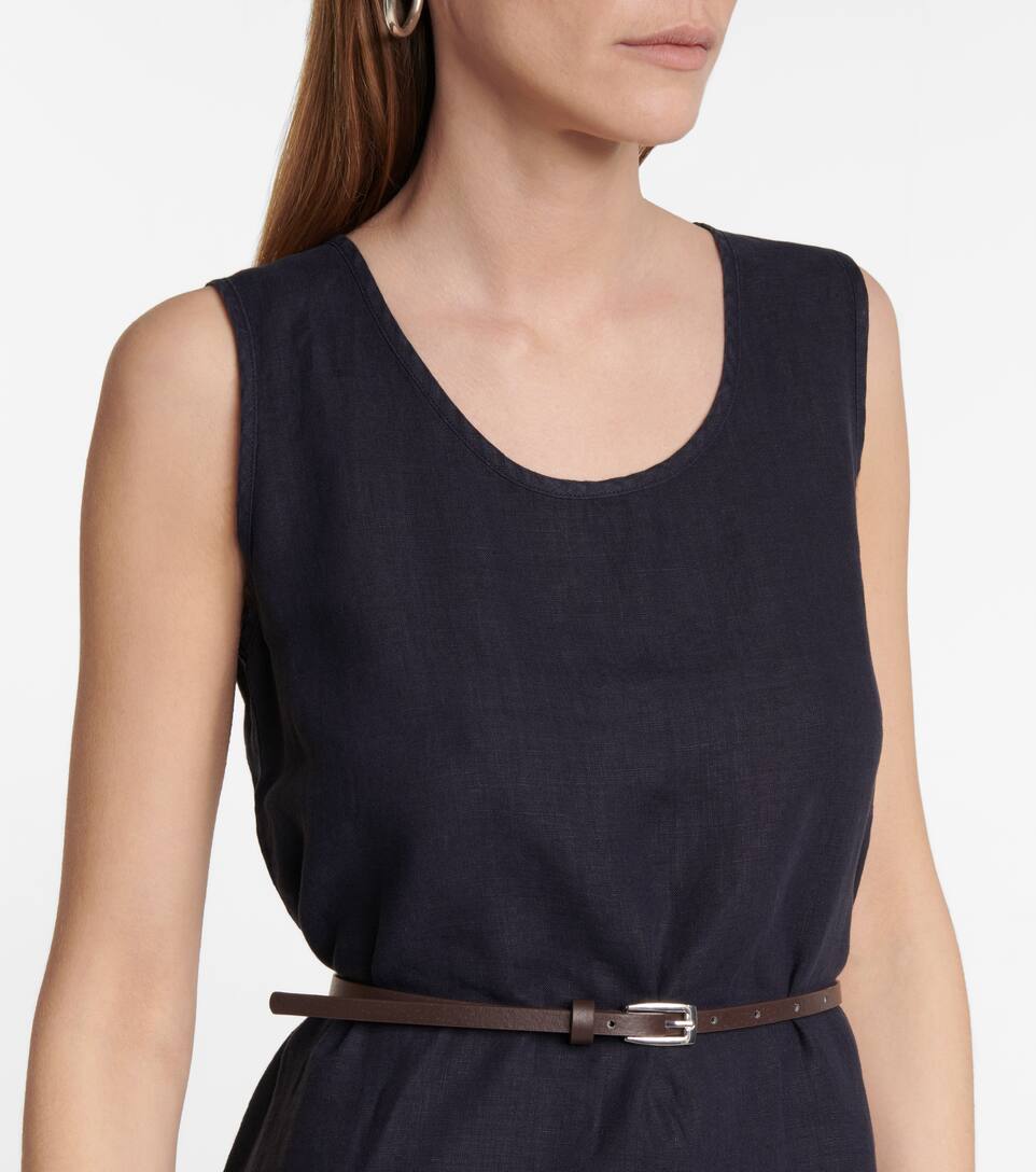 max mara linen dress