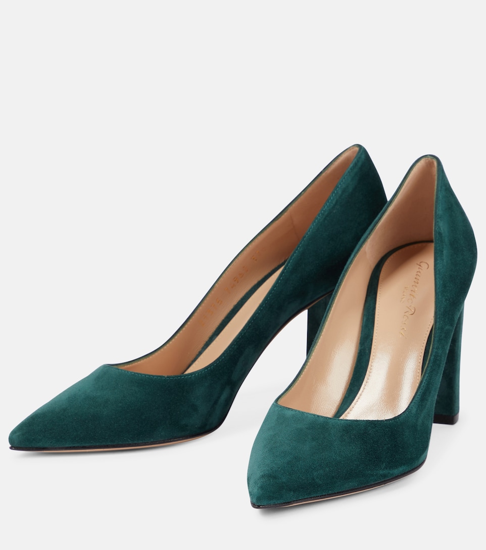 Gianvito Rossi - Piper 85 suede pumps 