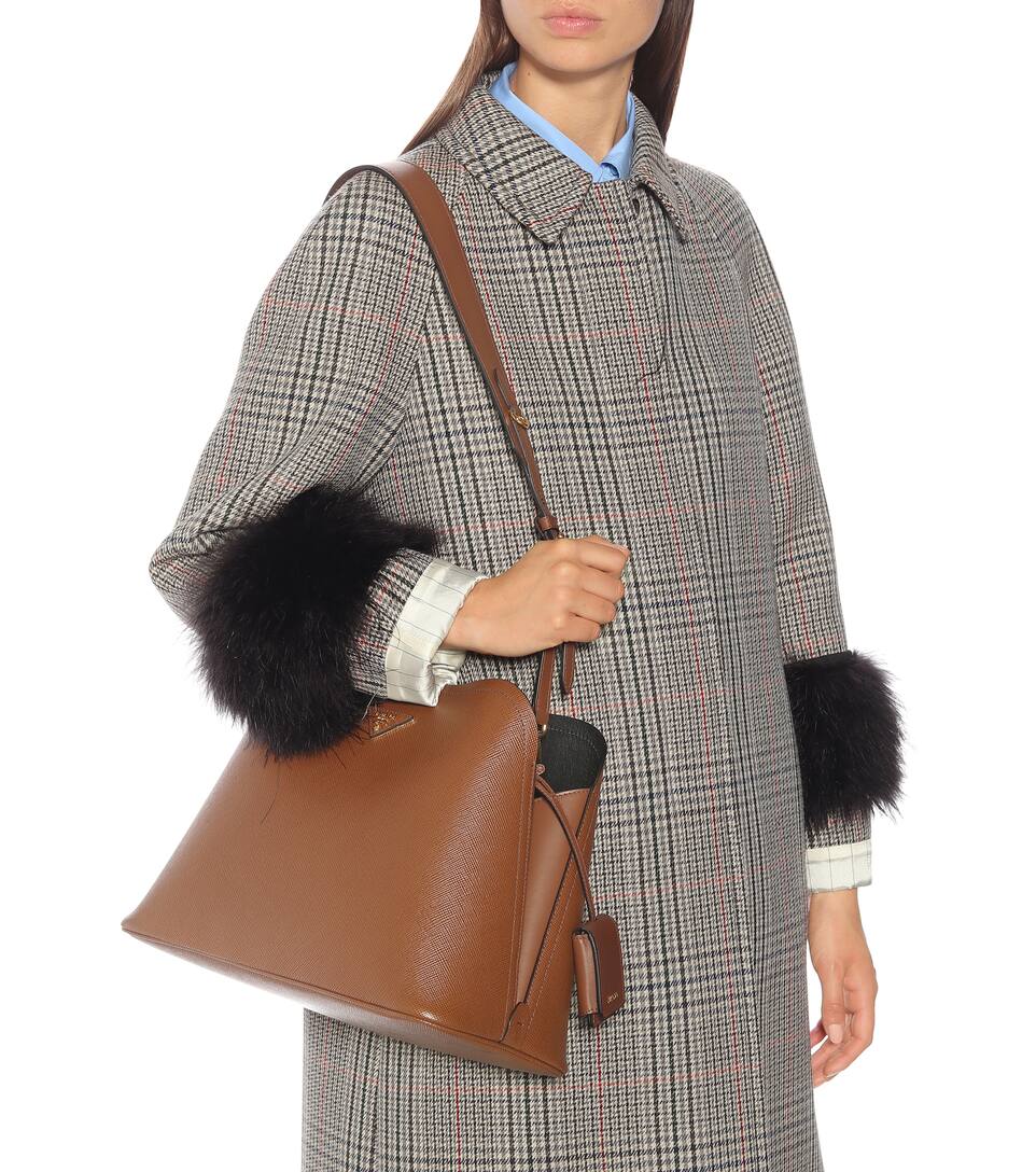 Matinee Cuir Cabas En Saffiano PradaMytheresa kOPZiuXT