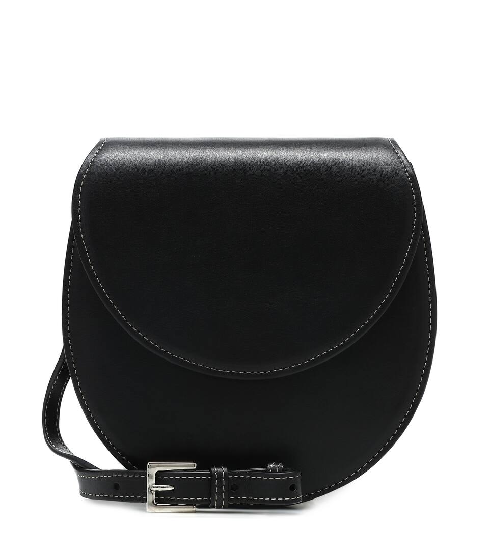 saddle leather bag