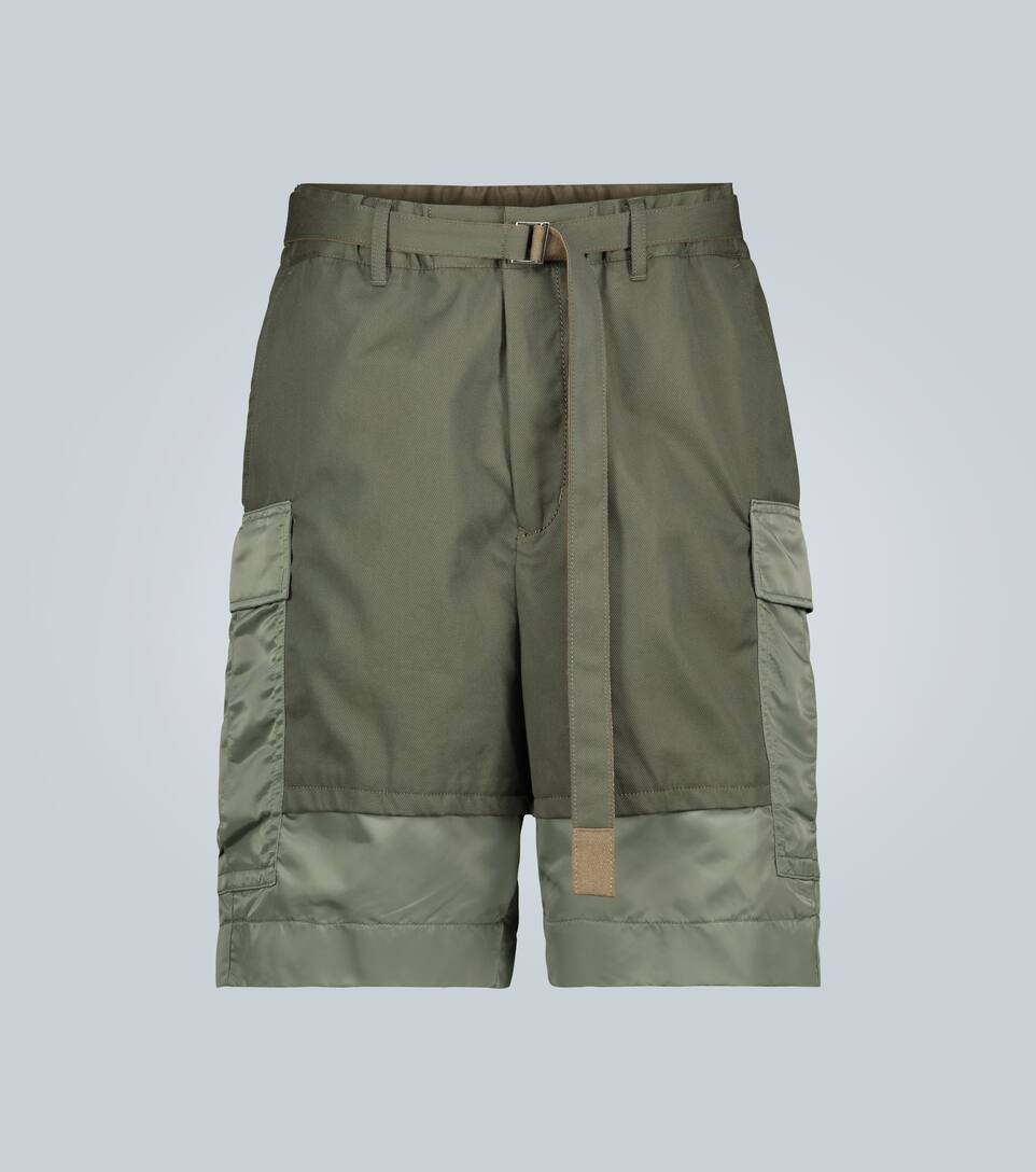 Cargo belted shorts clearance