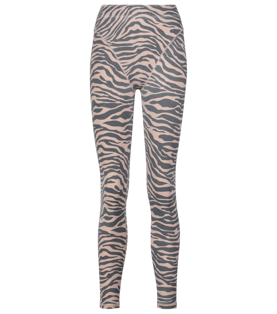 zebra print leggings