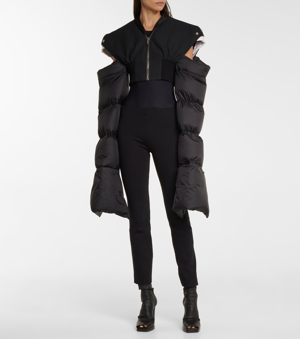 rick owens cropped jacket