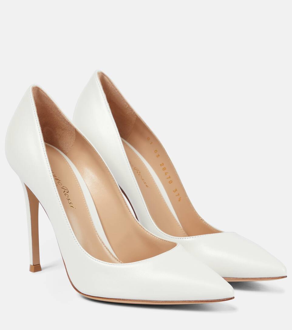 Gianvito rossi 105 leather pumps clearance