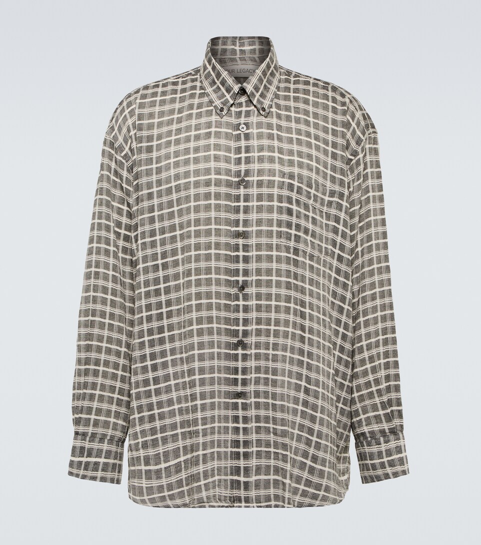 Our Legacy - Borrowed BD checked shirt 