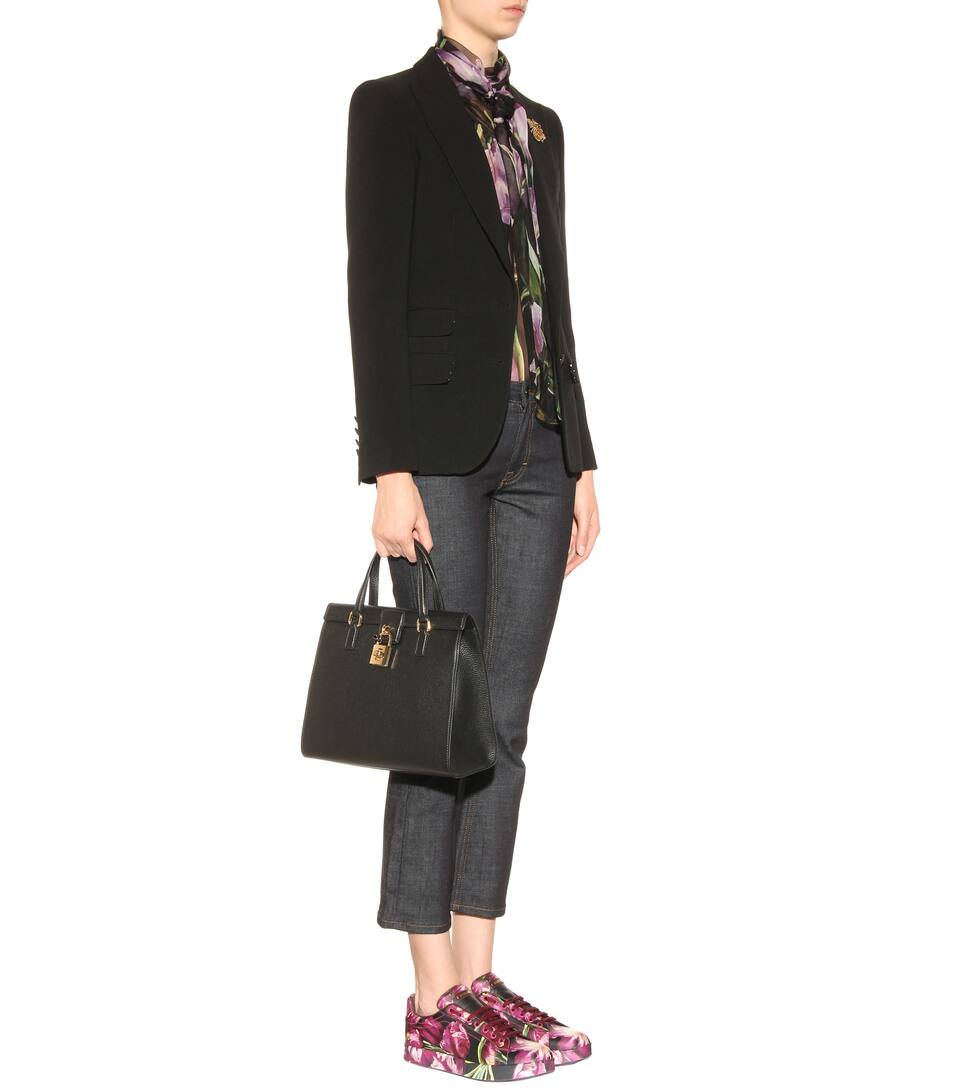 DOLCE & GABBANA Dolce Lady leather handbag