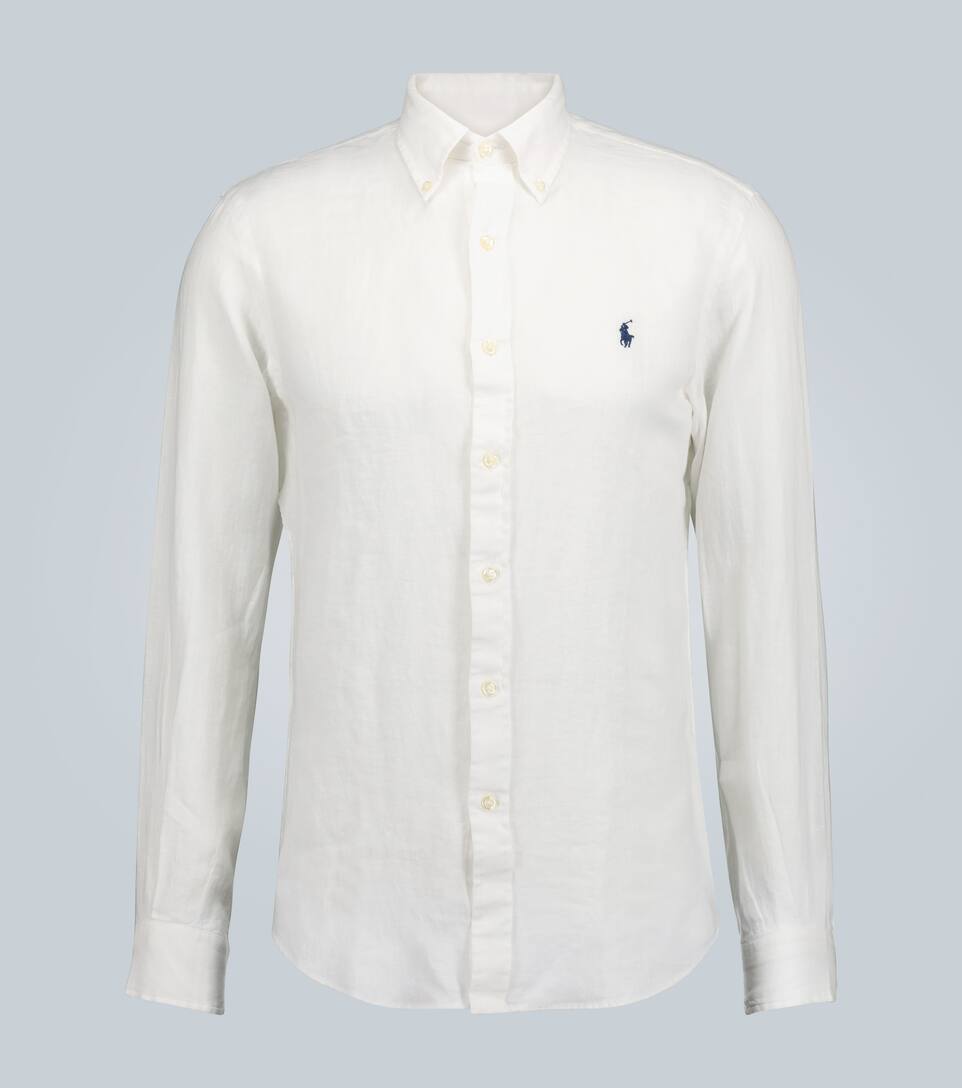 camicia lino ralph lauren