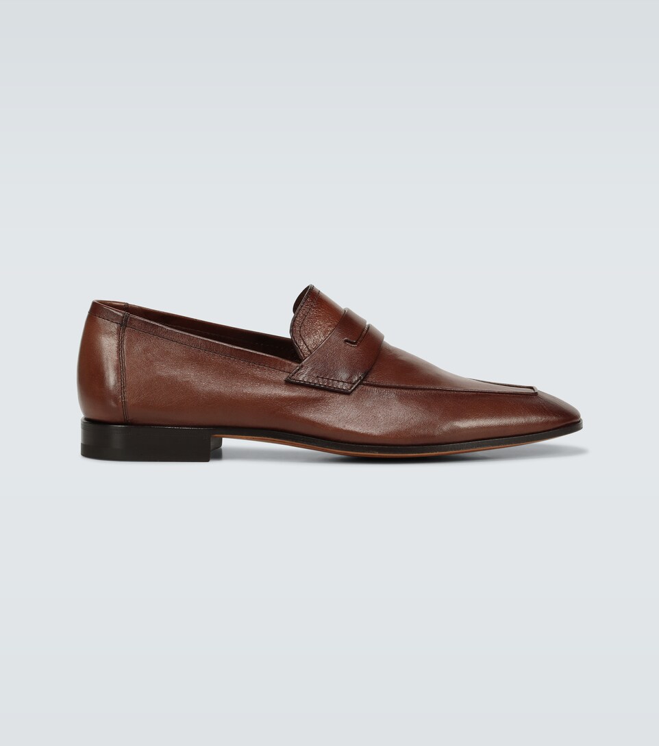 Mens Loafers | Berluti Lorenzo Kangaroo Leather Loafer Tabacco · Gorgeous  Gear