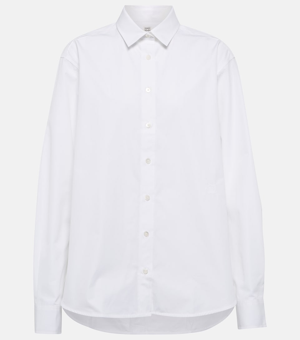 Totême - Cotton poplin shirt | Mytheresa