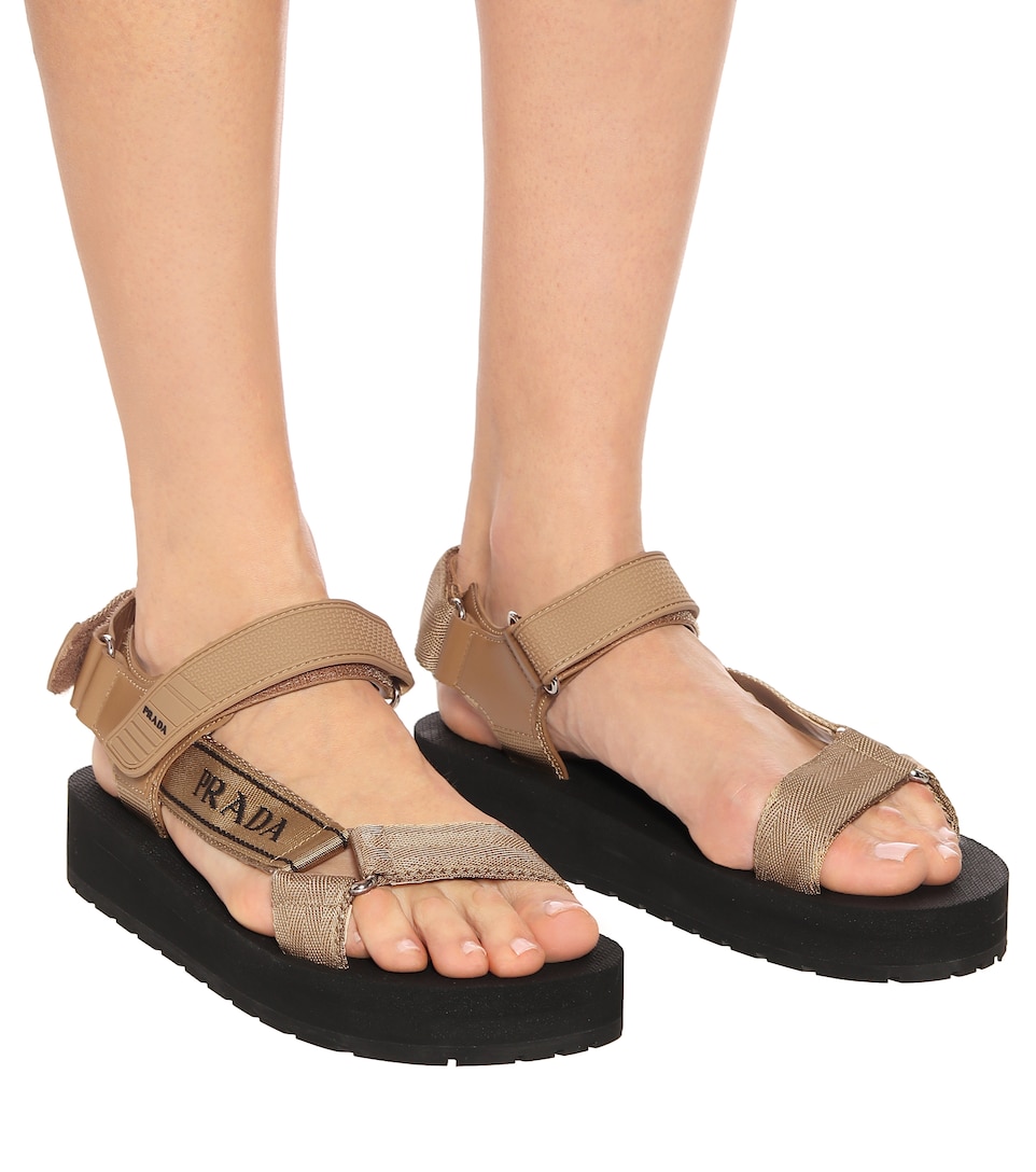 prada trek sandals