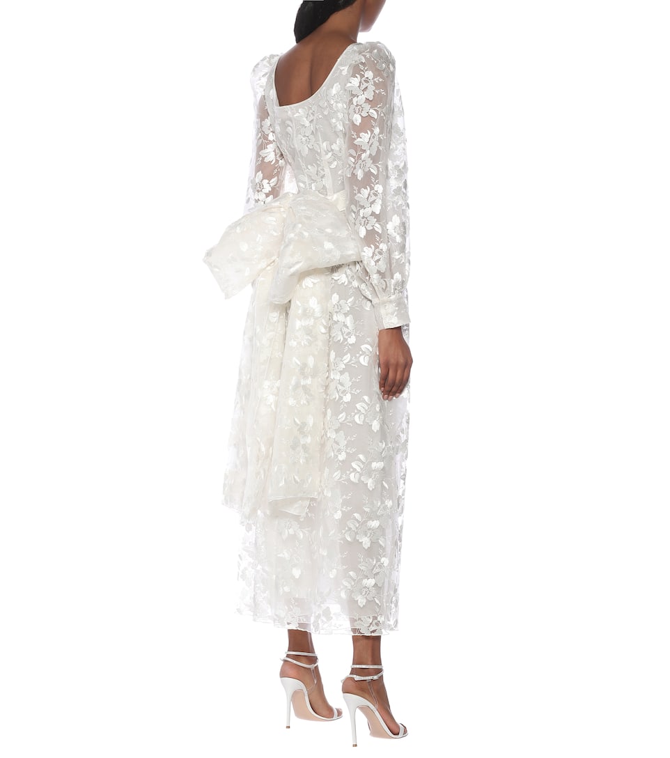 Brock collection white dress clearance