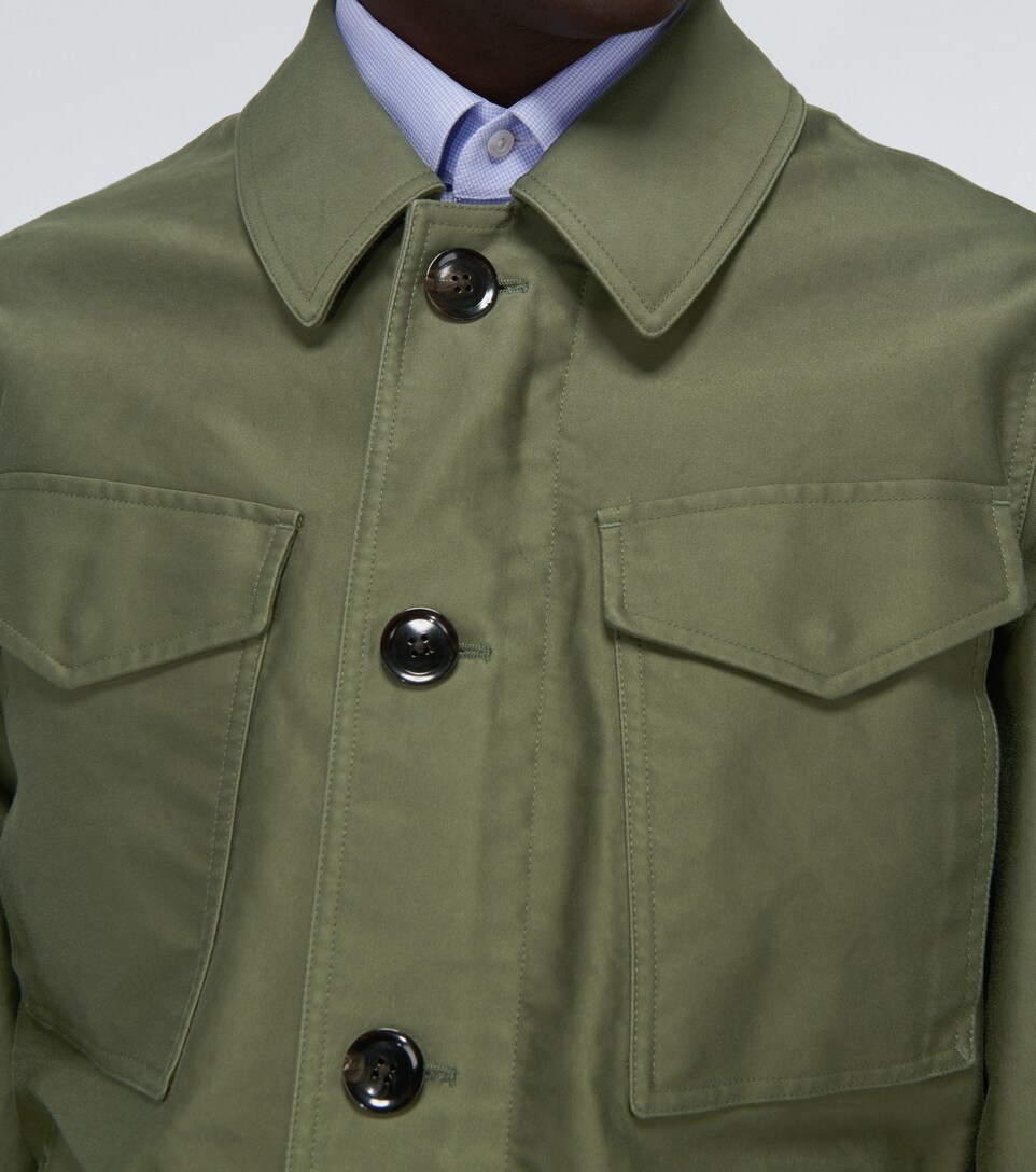 brushed cotton jacket