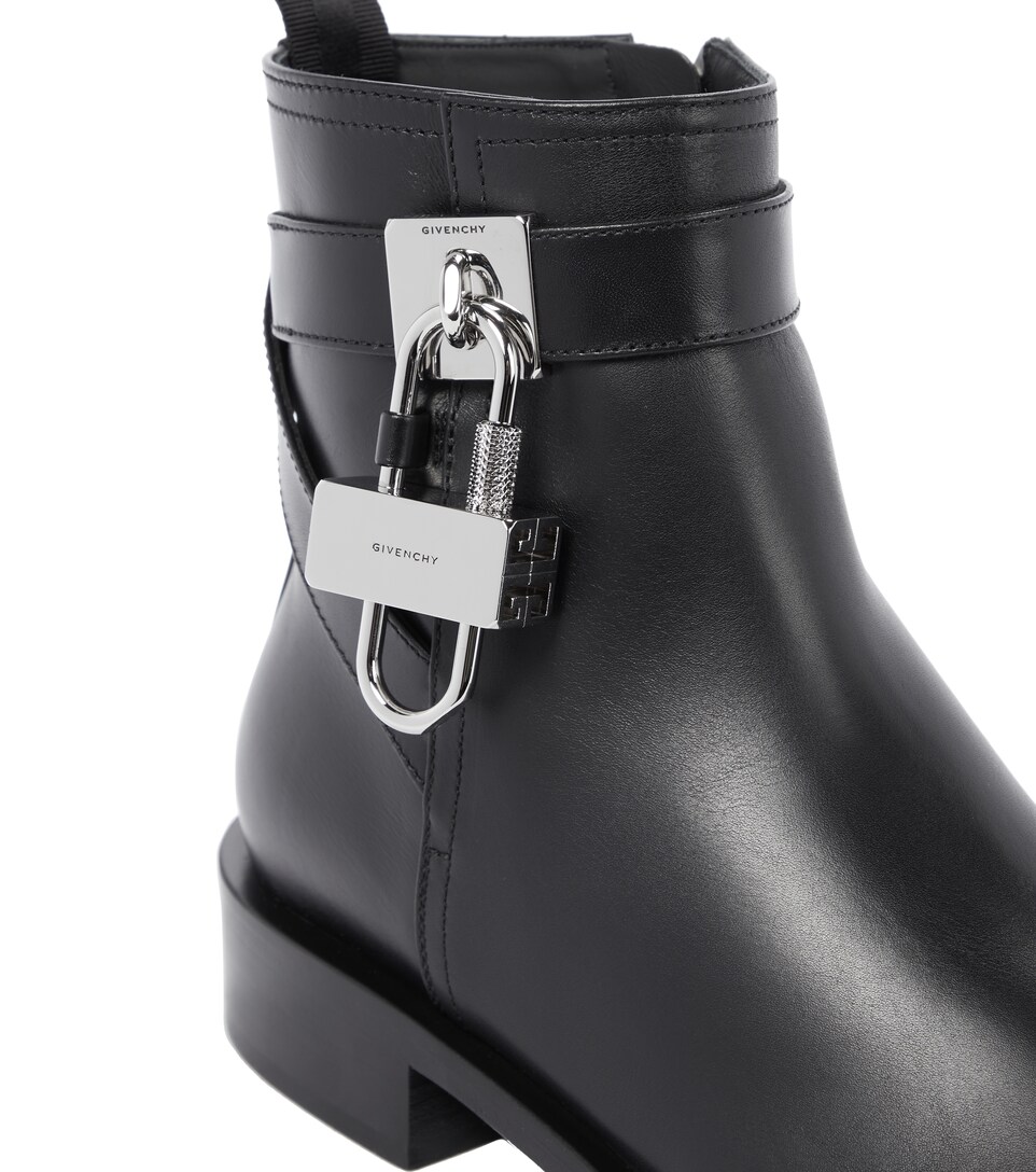 givenchy leather ankle boots