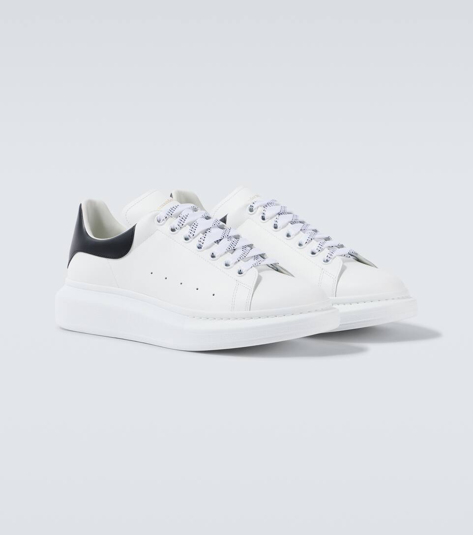 ALEXANDER MCQUEEN Oversized leather sneakers,P00439659