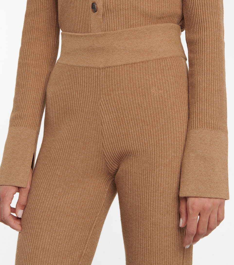 Ribbed sweater pants clearance
