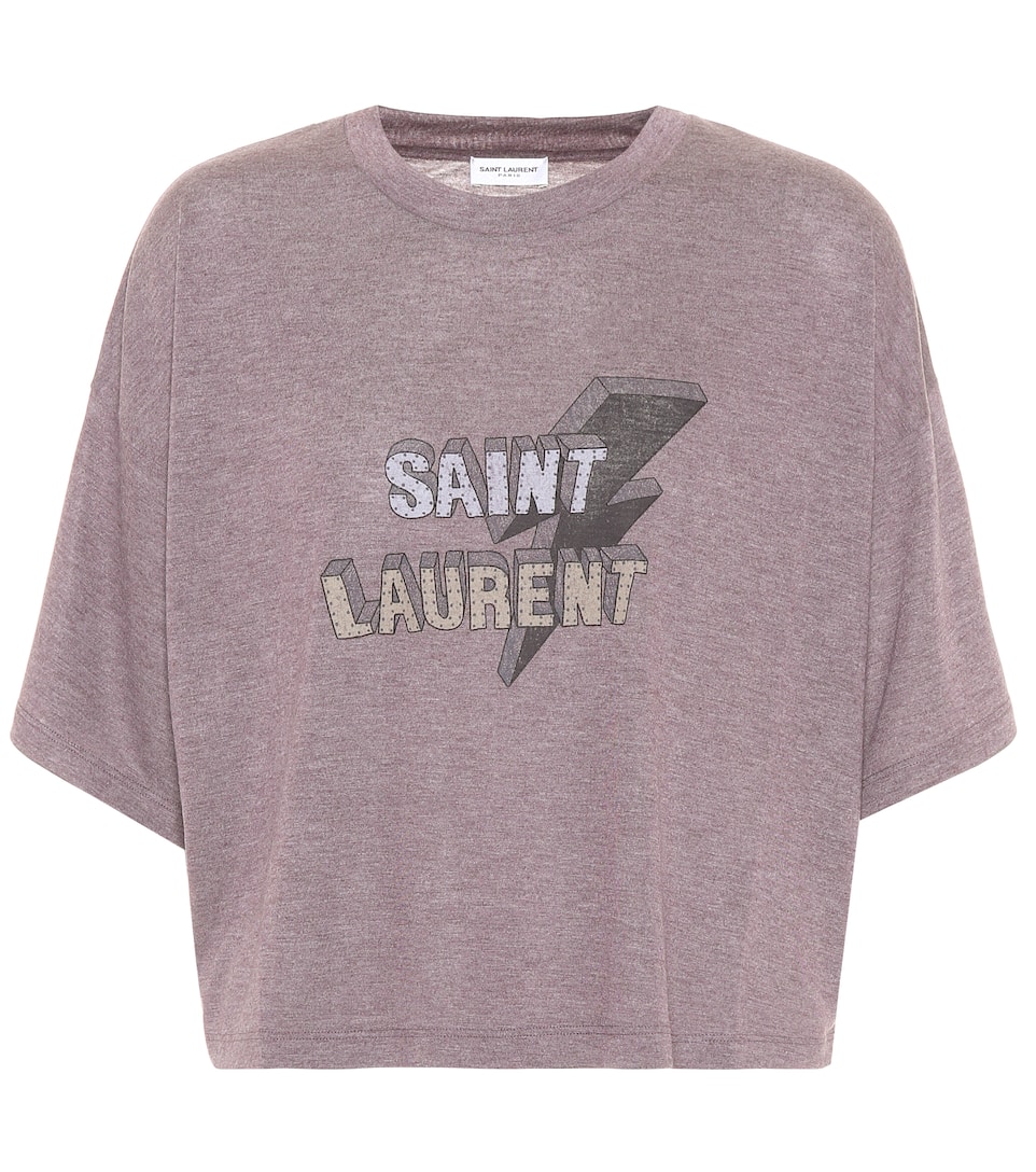 t shirt saint laurent fulmine