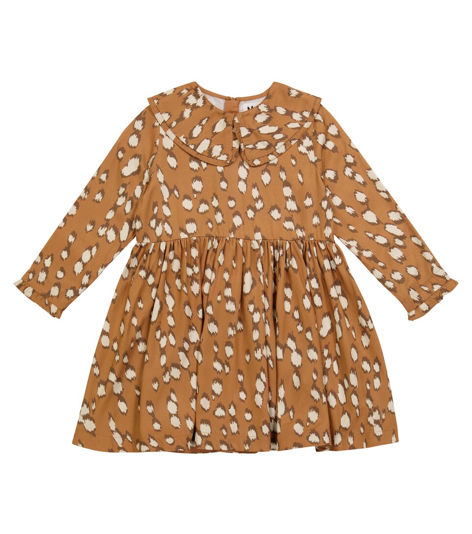 Molo - Coco deer-print dress | Mytheresa