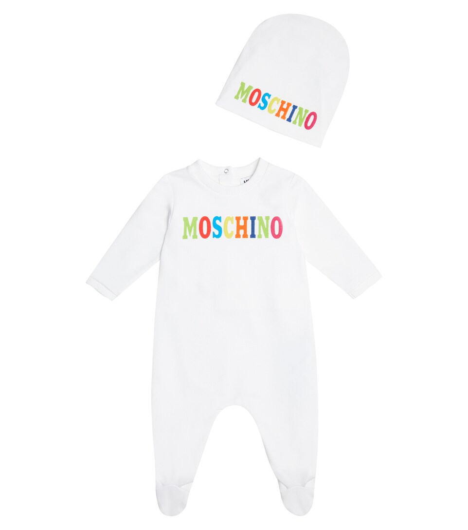 Moschino Kids - Baby jersey onesie and 