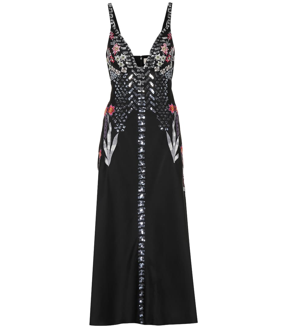 Temperley London - Finale embellished satin dress
