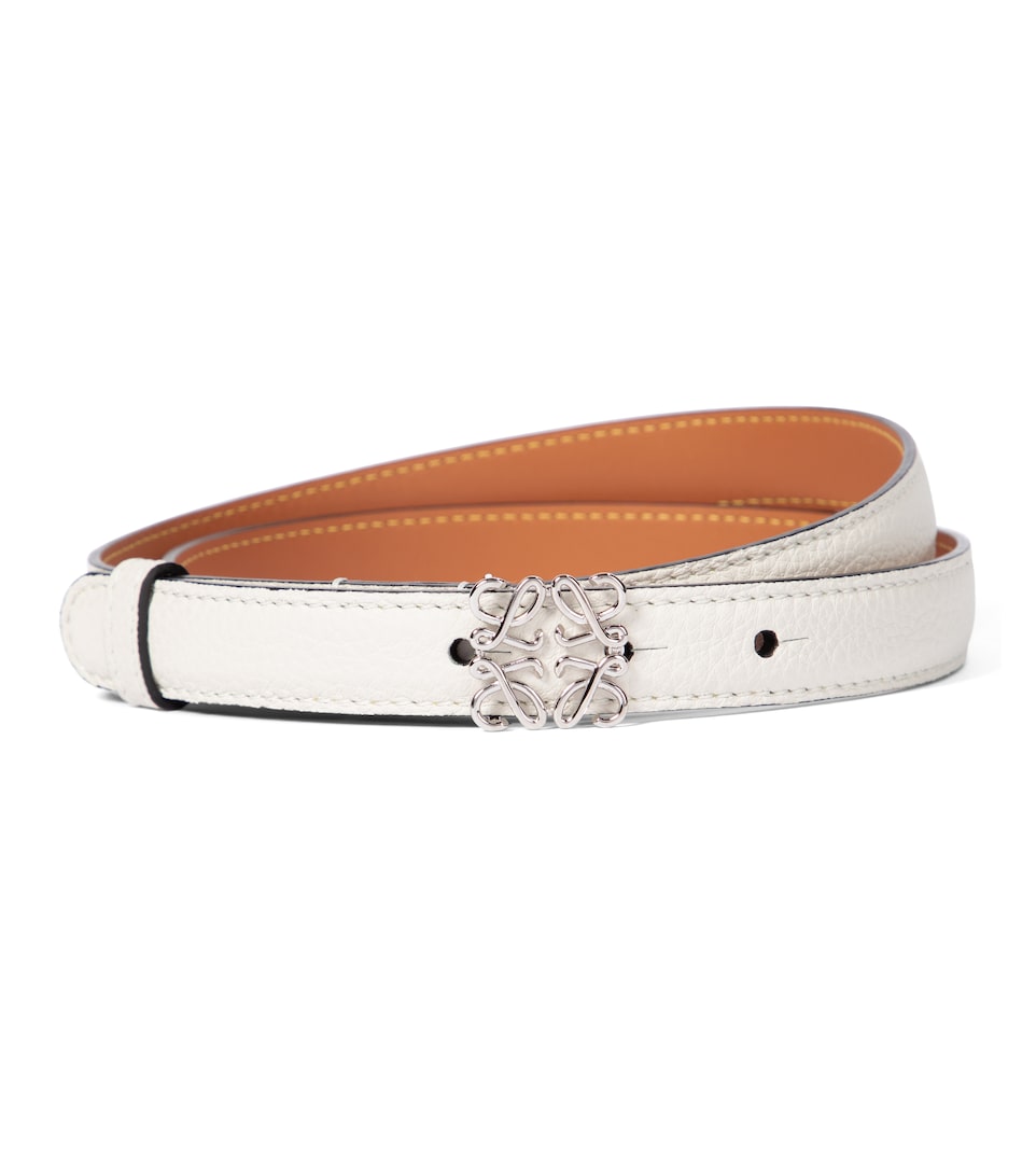 thin silver belt