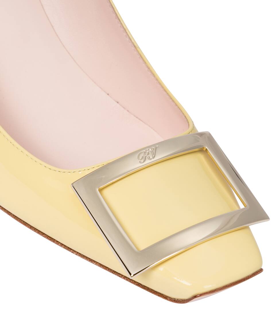 belle vivier trompette pumps in patent leather