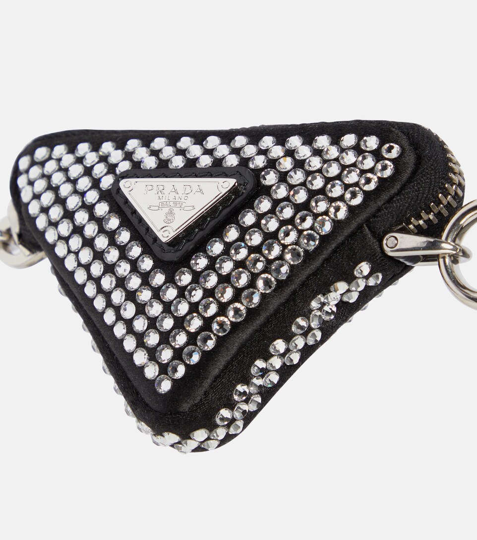 Prada - Embellished chain belt with 
