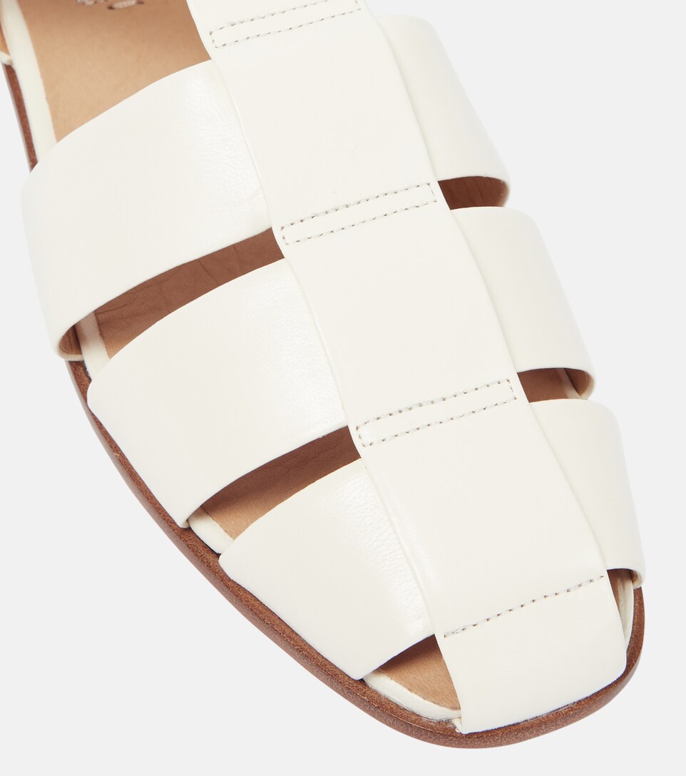 Gabriela Hearst Lynn Leather Sandals Mytheresa