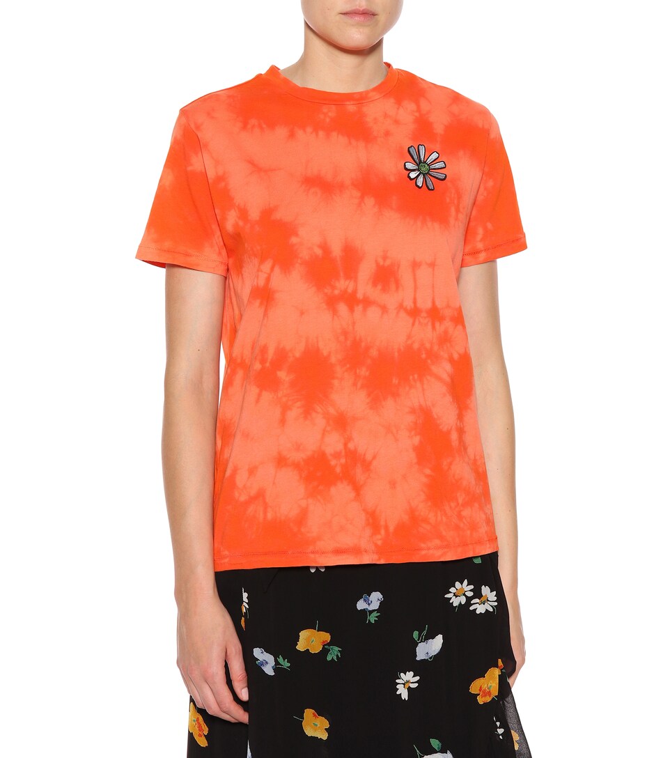 ganni tie dye t shirt