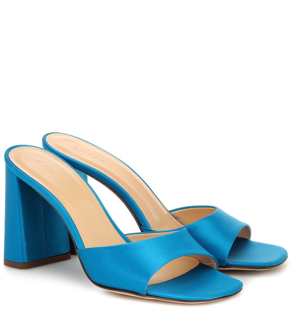 by far blue sandals