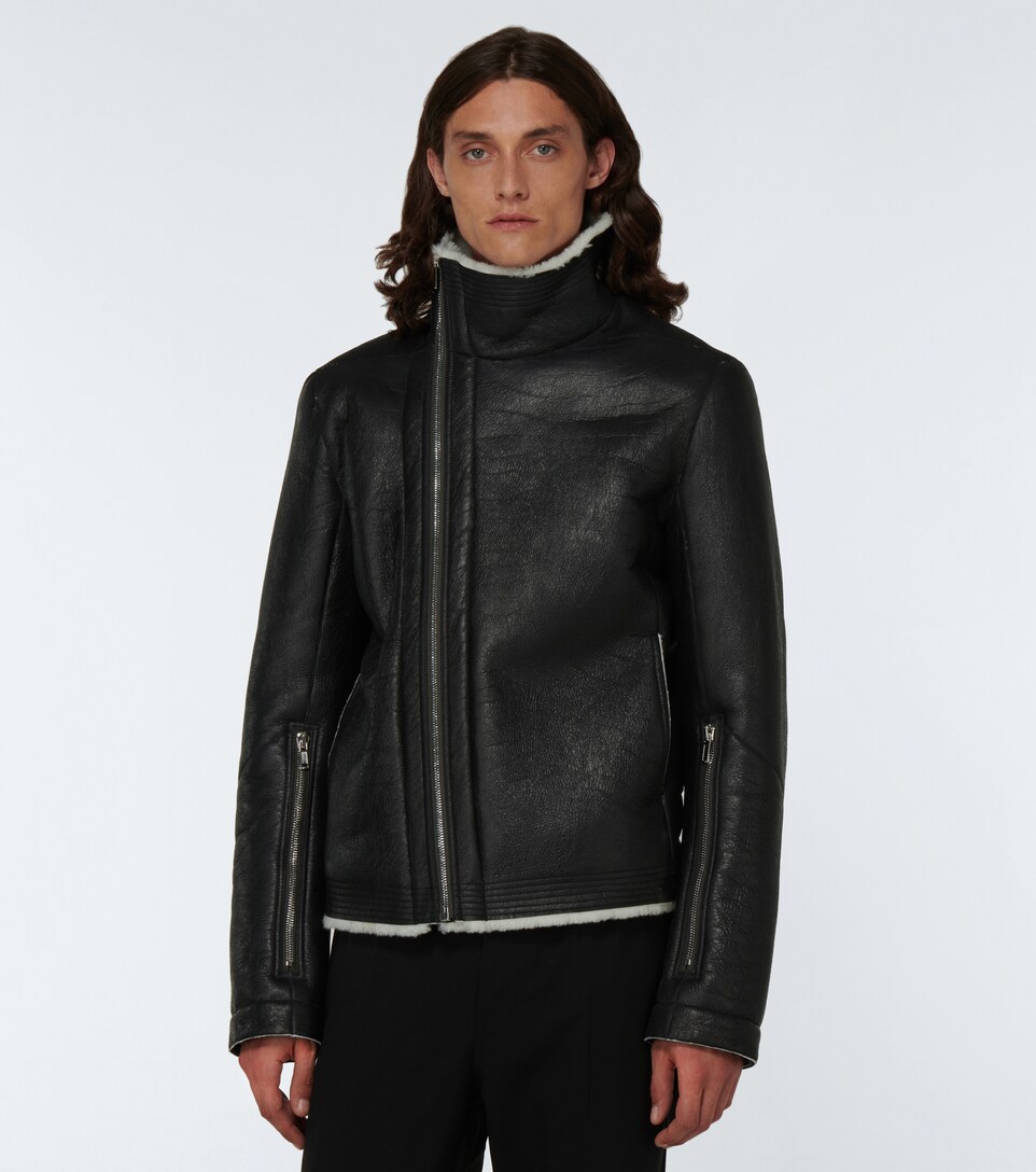 rick owens shearling