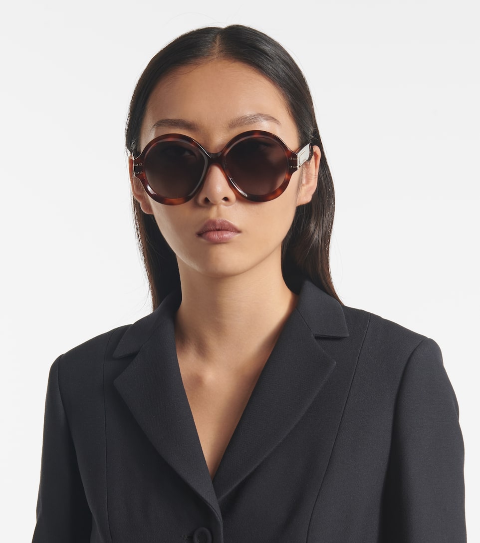 Dior Eyewear DiorSignature R1U round sunglasses Mytheresa