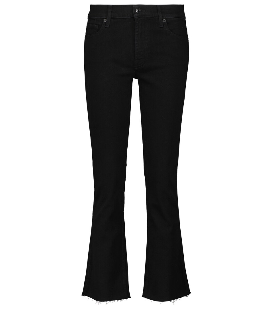 Slim Illusion mid-rise jeans 