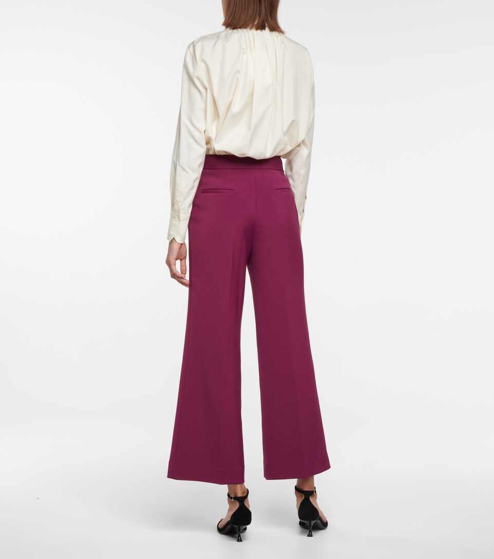 Victoria Victoria Beckham - Pantalones anchos de tiro alto | Mytheresa