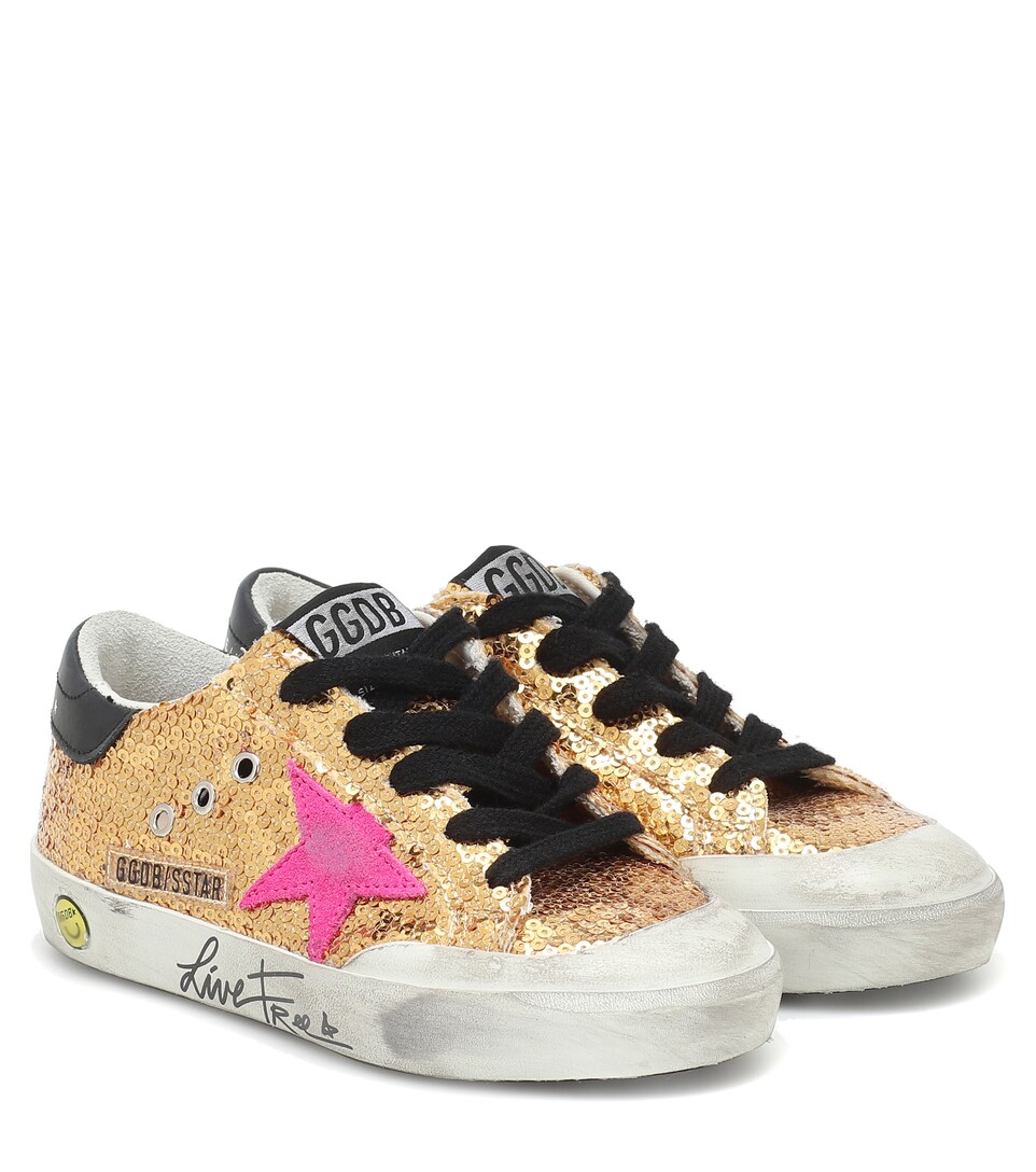 golden goose embellished sneakers
