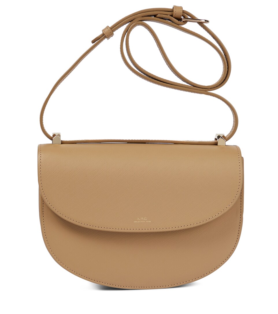 a p c geneve leather shoulder bag mytheresa