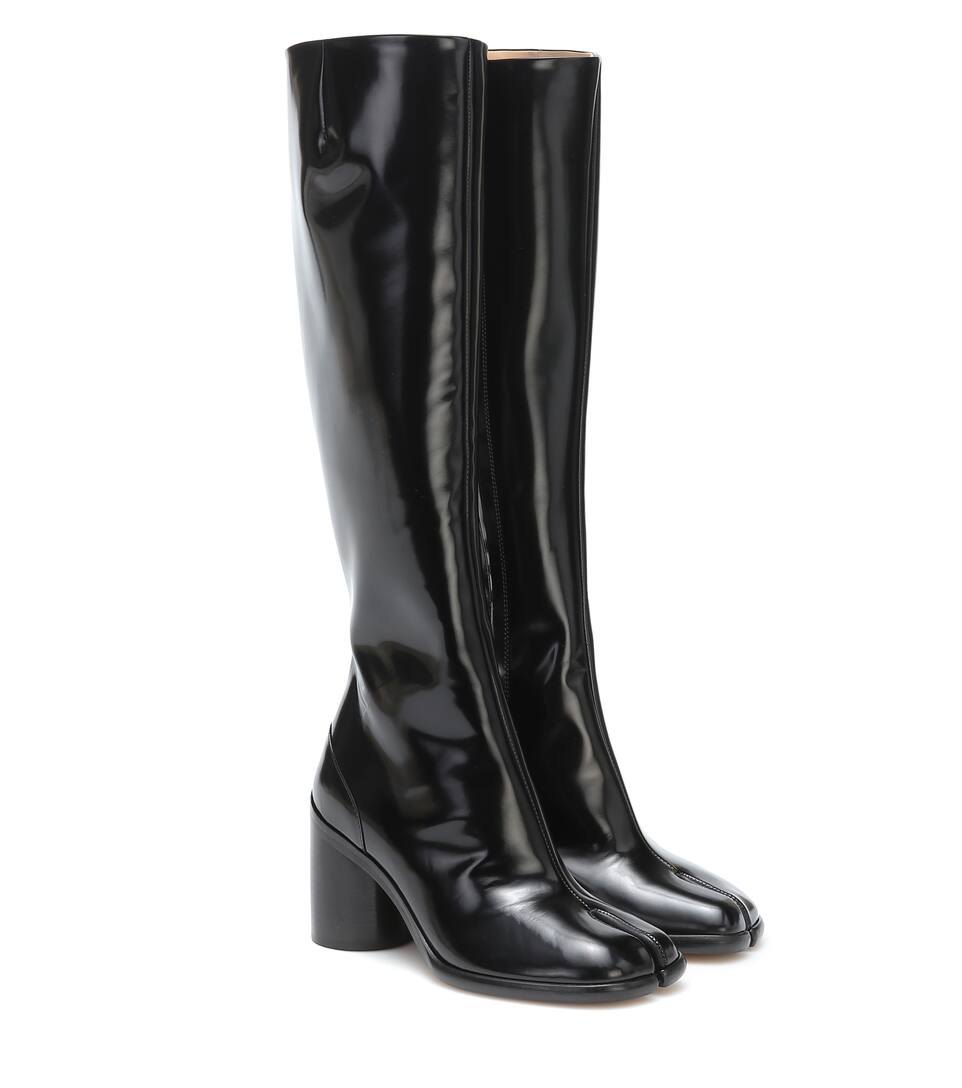 Margiela tabi knee high boots Clearance