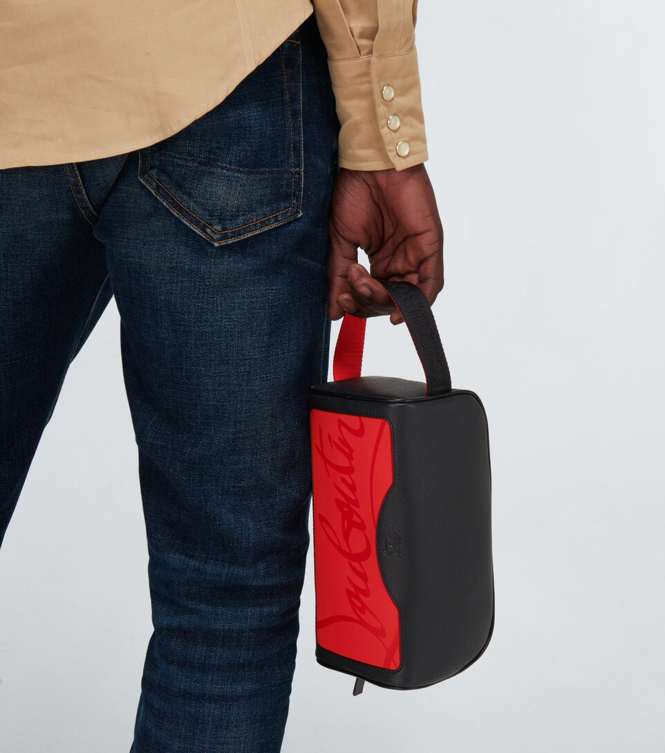 Blaster Leather Washbag - Christian 