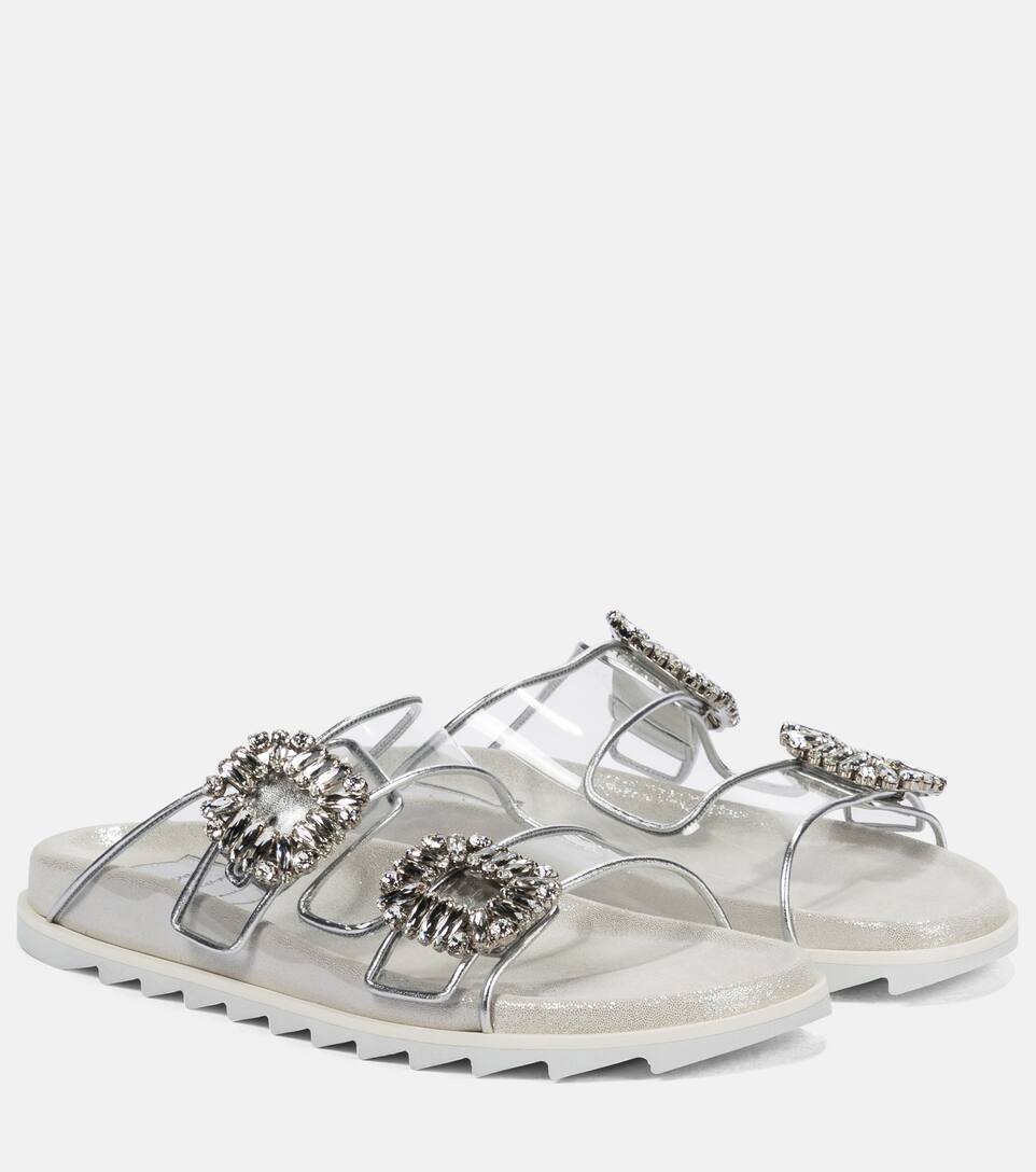 roger vivier flat sandals