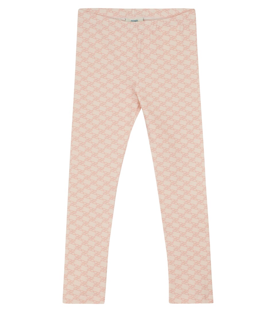 FF Karligraphy cotton leggings | Mytheresa