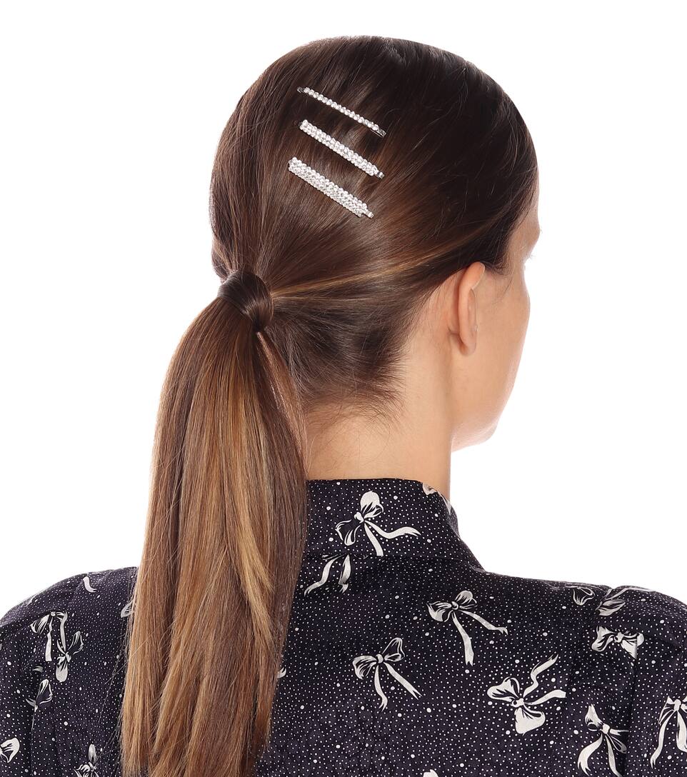 ALESSANDRA RICH Set aus drei Haarspangen