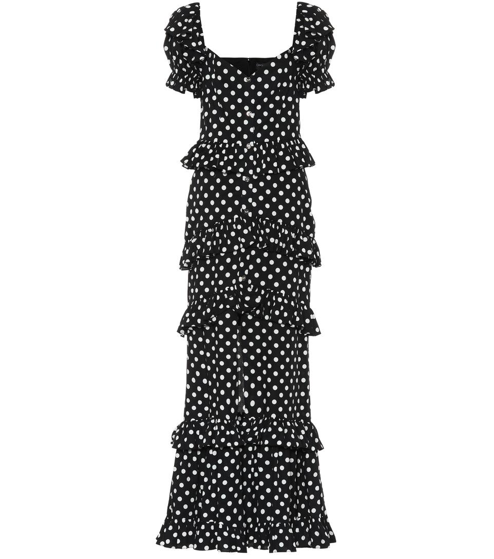 Caroline constas polka dot dress clearance