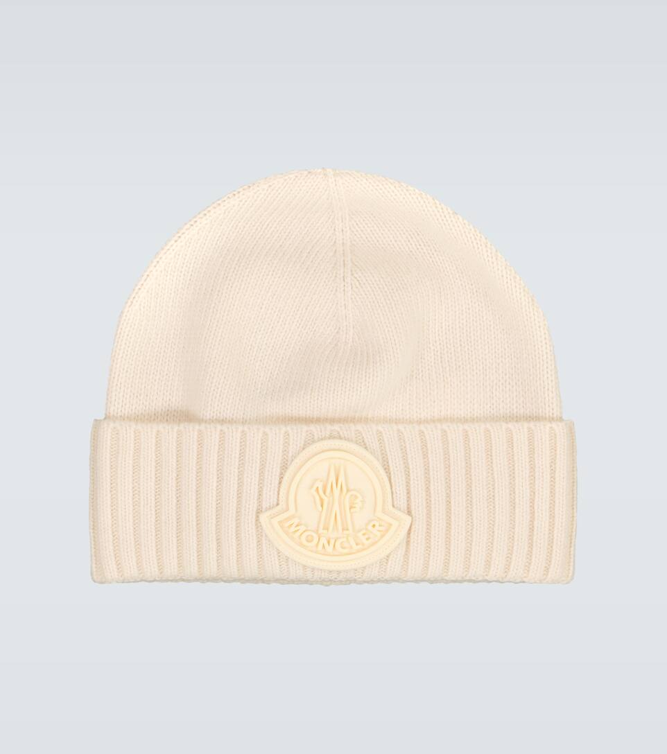 bonnet moncler blanc