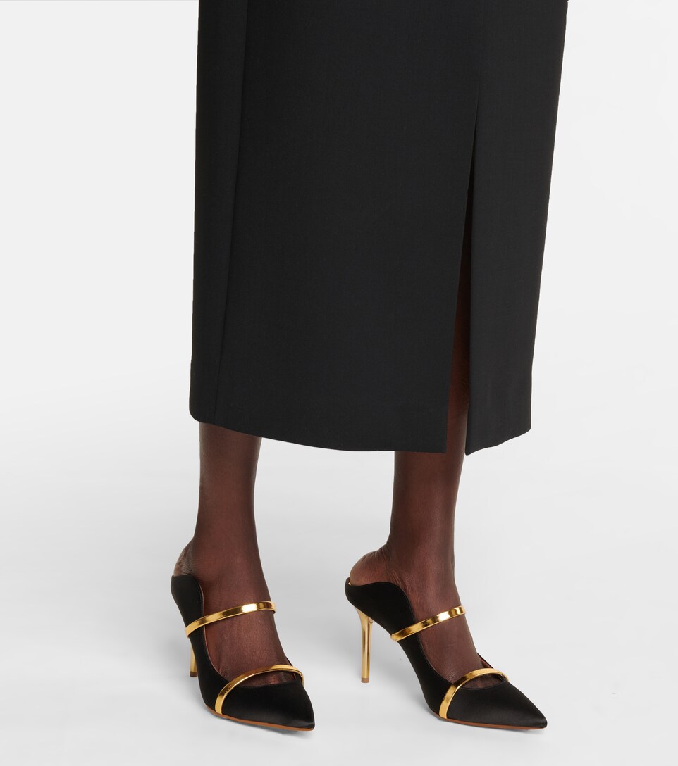 Malone Souliers - Pumps Maureen 85 in raso | CultjerShops