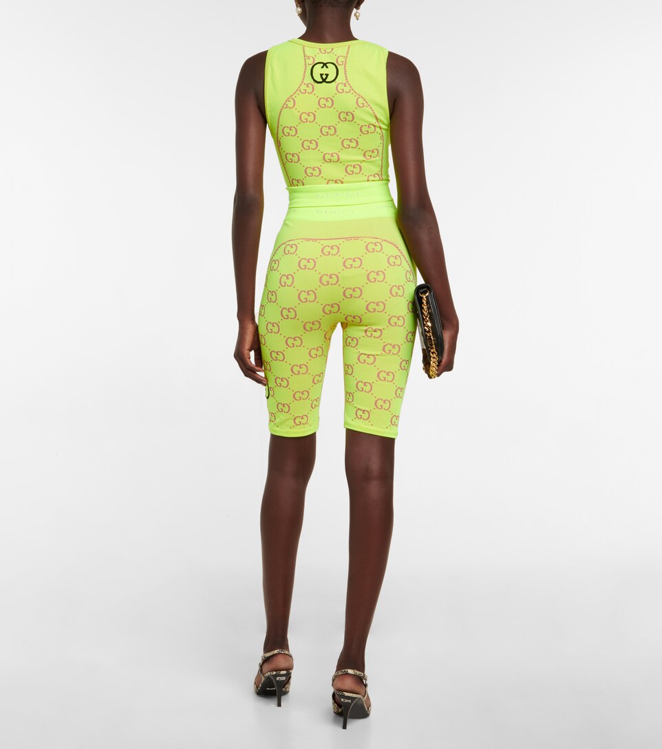 Gucci - GG jacquard jersey biker shorts 