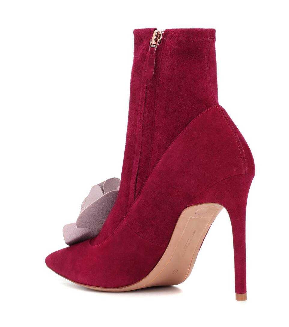 Exclusive to Mytheresa – Jumbo Lilico suede and leather ankle boots Exclusive to Mytheresa – Jumbo Lilico suede and leather ankle boots