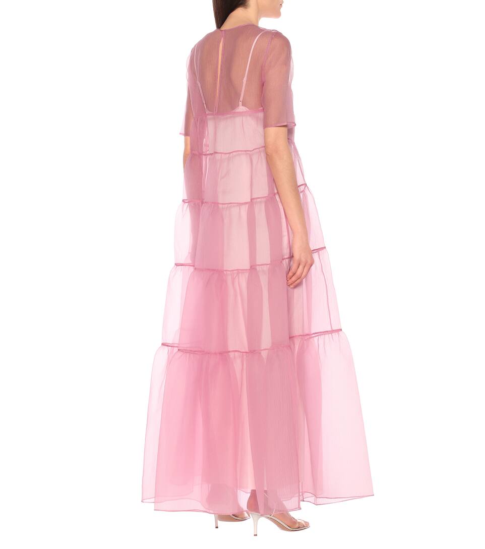 Hyacinth crêpe organza gown Hyacinth crêpe organza gown