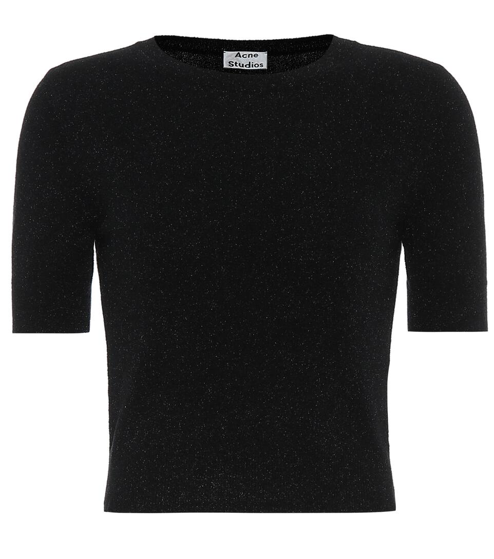 acne studios cropped sweater