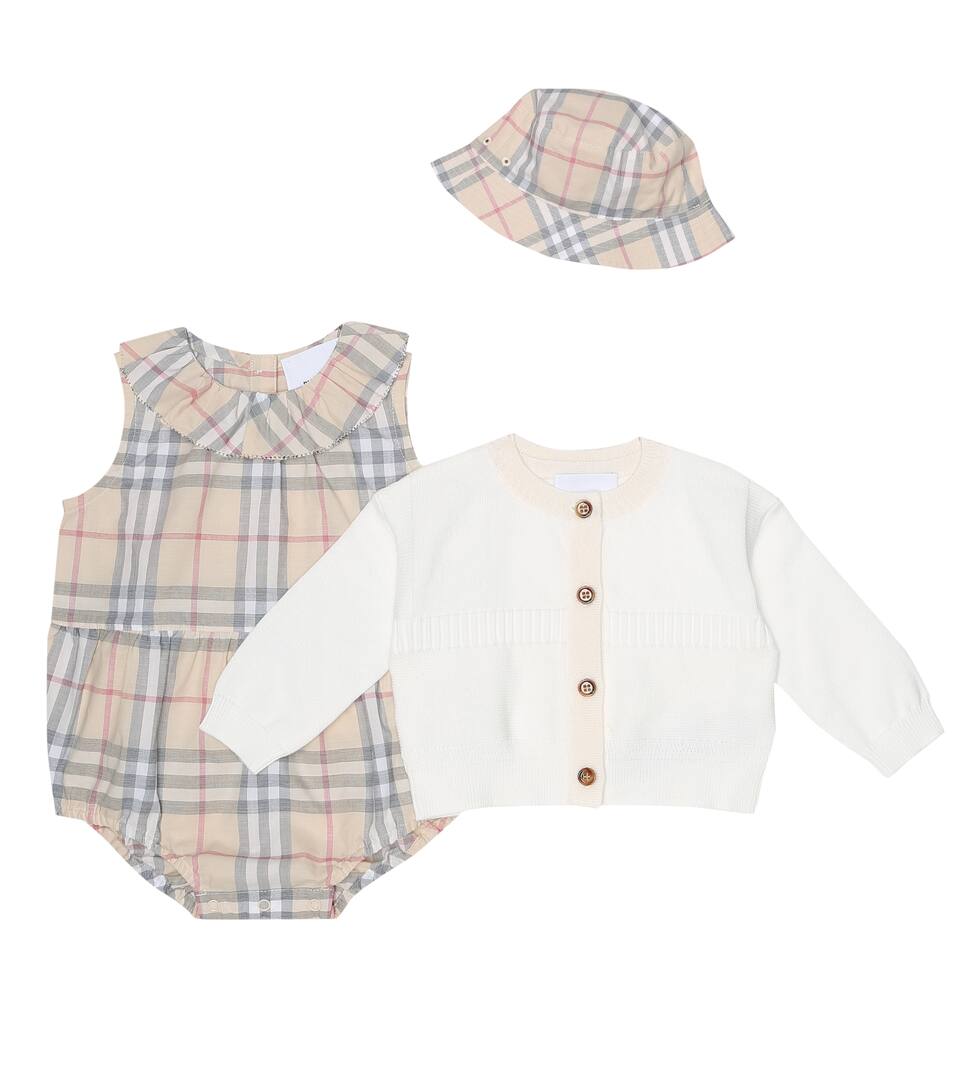 burberry baby hat